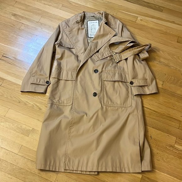 Coach Jackets & Blazers - Like new coach trench coat, light